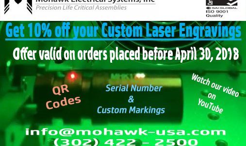 Spring Offer: 10% off Custom Laser Engraving